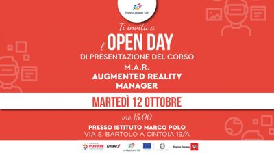 Open Day corso ITS Management in Augmented Reality-M.A.R.